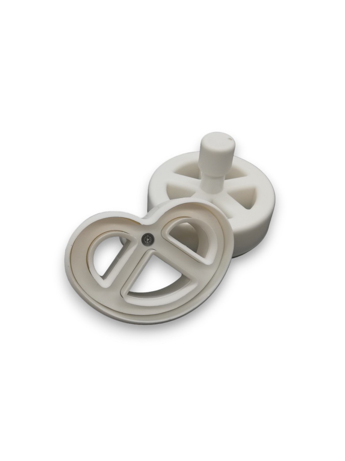 Embosser - pretzel - 2 pcs