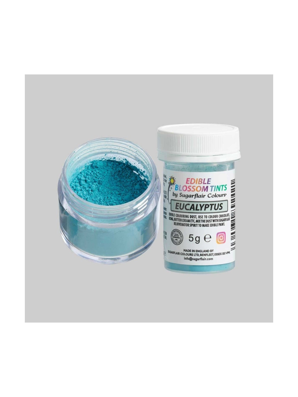 Sugarflair blossom tint - dust color - Eucalyptus - 5g