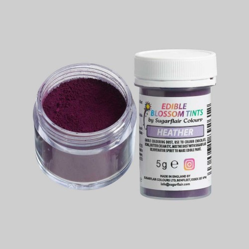 Sugarflair blossom tint - proszek do barwienia - Wrzos - 5g