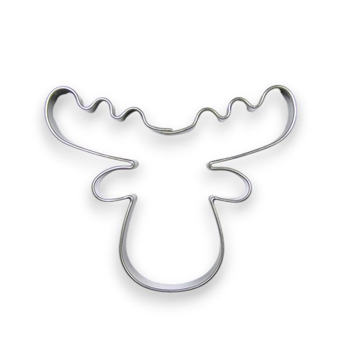 500 pieces - Stainless steel cookie cutter - Deer head