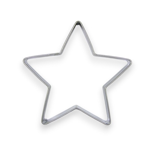 Nerezové vykrajovátko - Hviezda 7,1cm