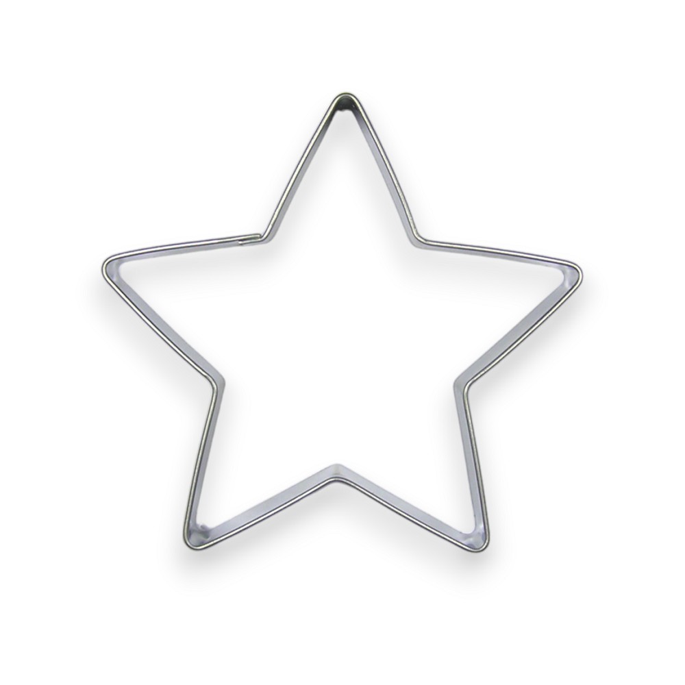 Nerezové vykrajovátko - Hvězda 7,1cm