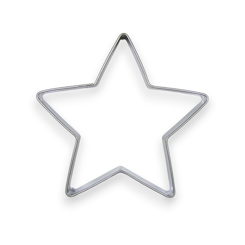 Stainless steel cookie cutter - Star 7.1cm