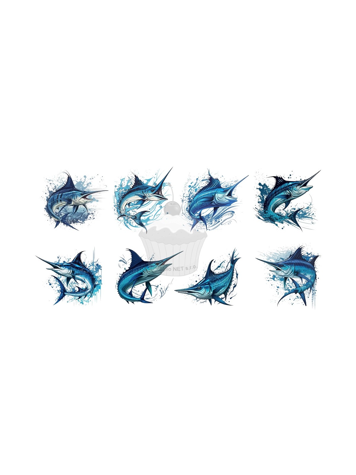 Esspapier „Blauer Marlin“ A4