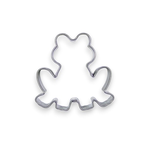 Stainless steel cookie cutter - Frog