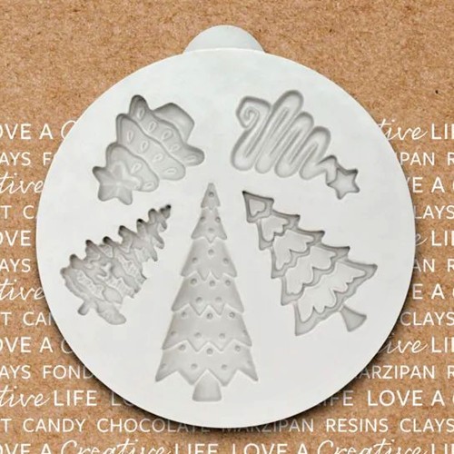 Katy Sue Mould Miniature Christmas Trees - Weihnachtsbäume