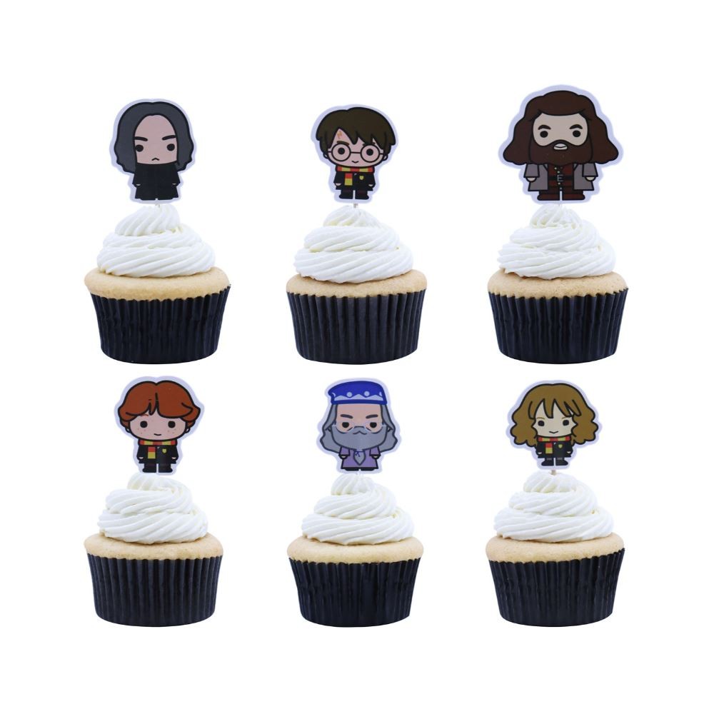 PME - paper decoration - pick - Harry Potter - 6 pcs