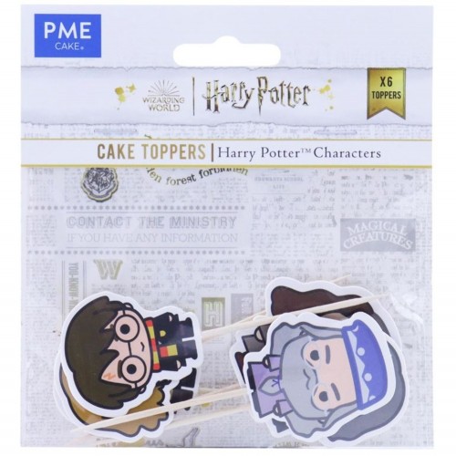 PME - ozdoba z papieru - patyk - Harry Potter - 6 szt.