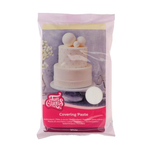 FunCakes covering paste 500g - covering paste - white