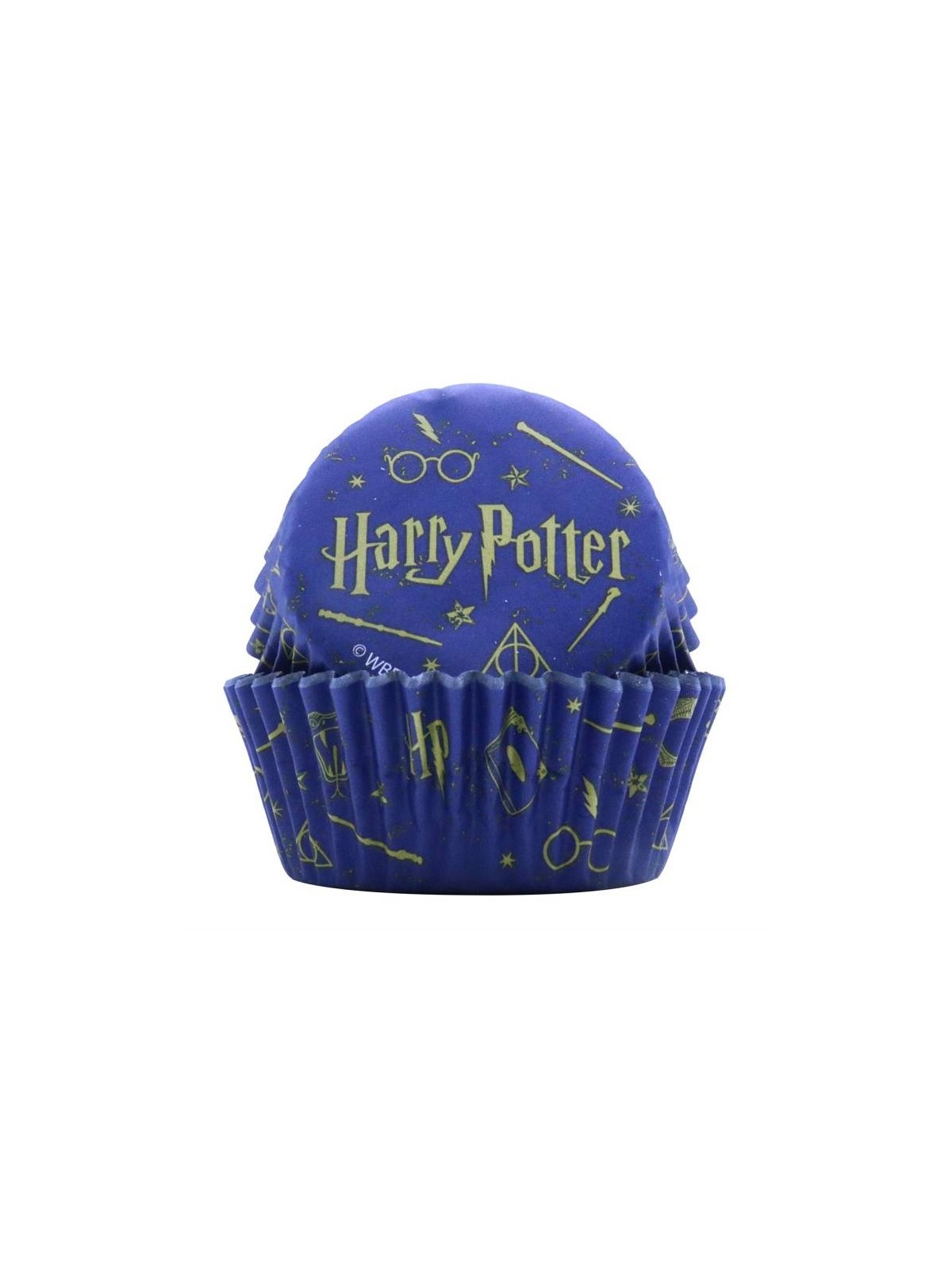 PME Foil Baking cups - Harry Potter - blue - 30 pcs