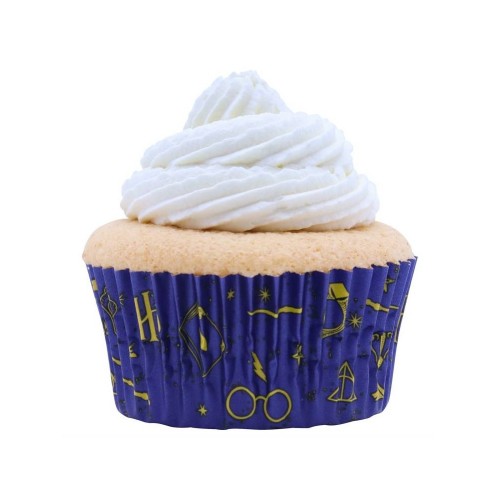 PME Foil Baking cups - Harry Potter - blue - 30 pcs