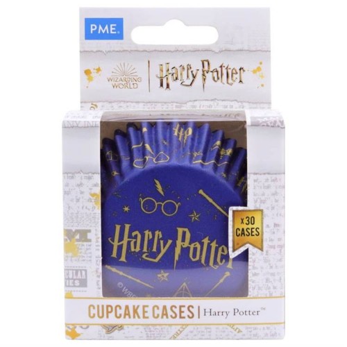 PME Foil Baking cups - Harry Potter - blue - 30 pcs