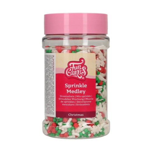 FunCakes Sugar Sprinkles - Christmas - 180g