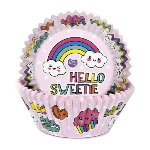 HoM - kubki cukiernicze - "Hello sweetie" - 50 szt.