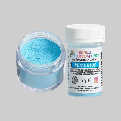 Sugarflair blossom tint - barwnik w proszku - Petal Blue - 5g