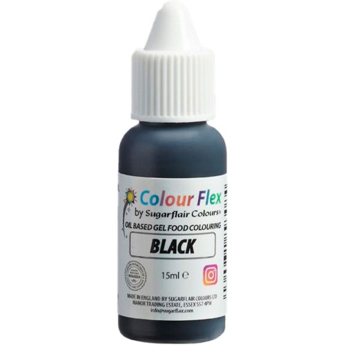 Sugarflair Colourflex Pastel Toner Black - čierna