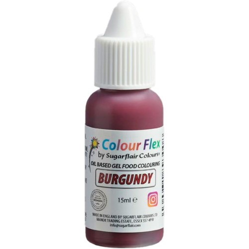 Sugarflair Colourflex Pastel Toner Burgundia.