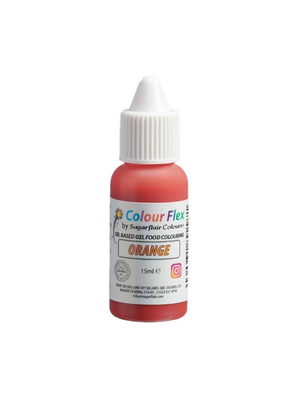 Sugarflair Colourflex Pastel Toner Orange - orange