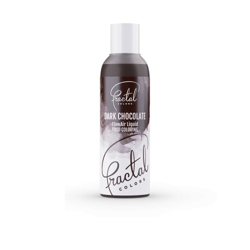 ZĽAVA: Airbrush farba tekutá Fractal - Dark Chocolate (100 ml)