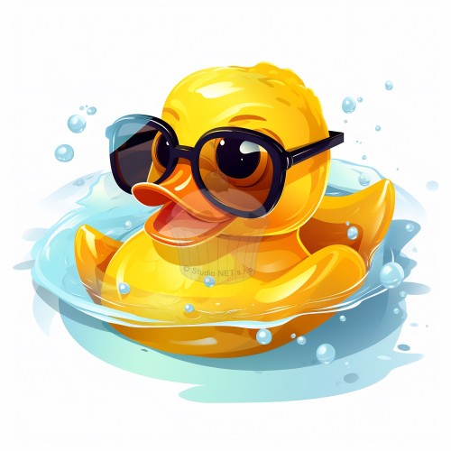 Edible paper "Bath Duck" - A4