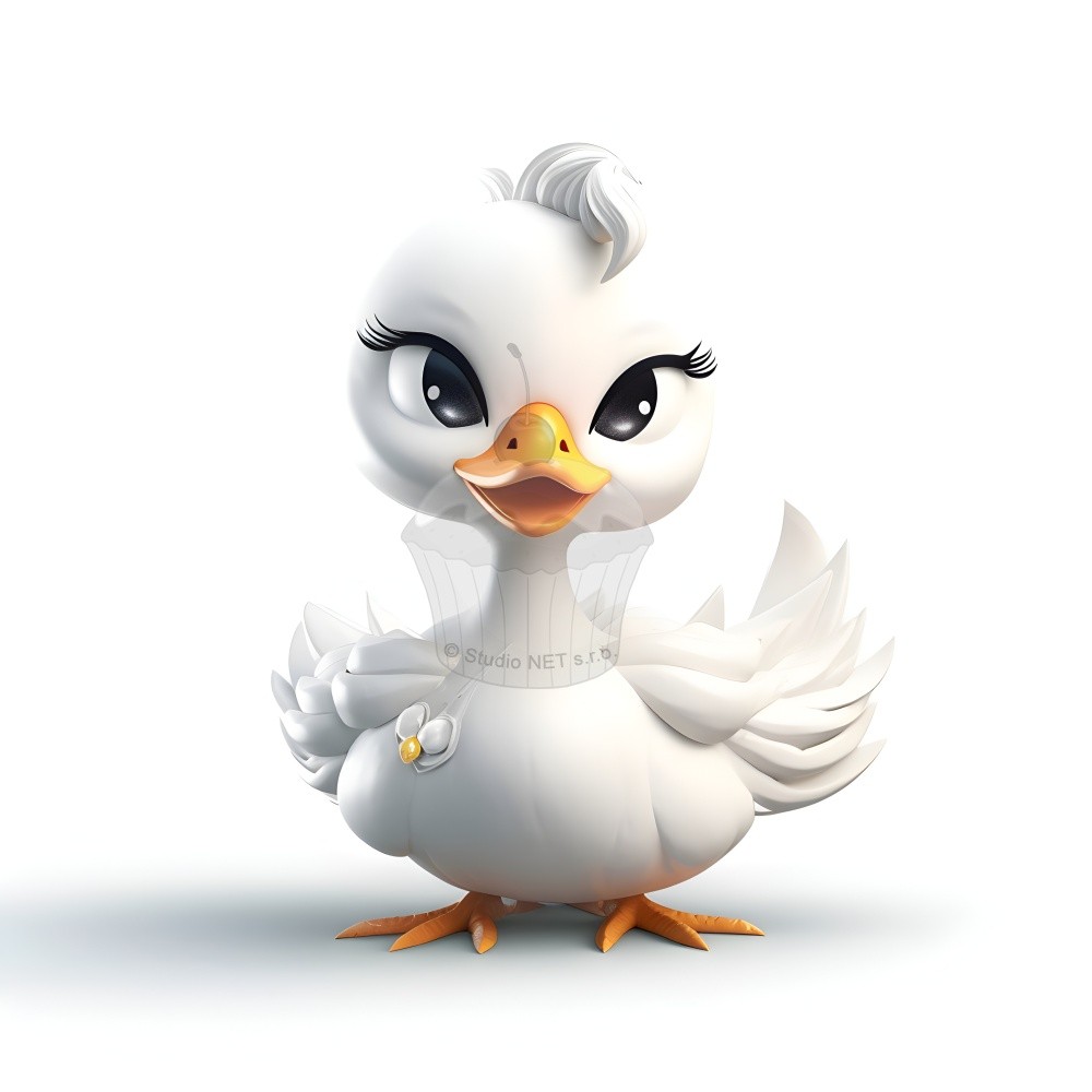 Edible paper "Cute duckling" - A4