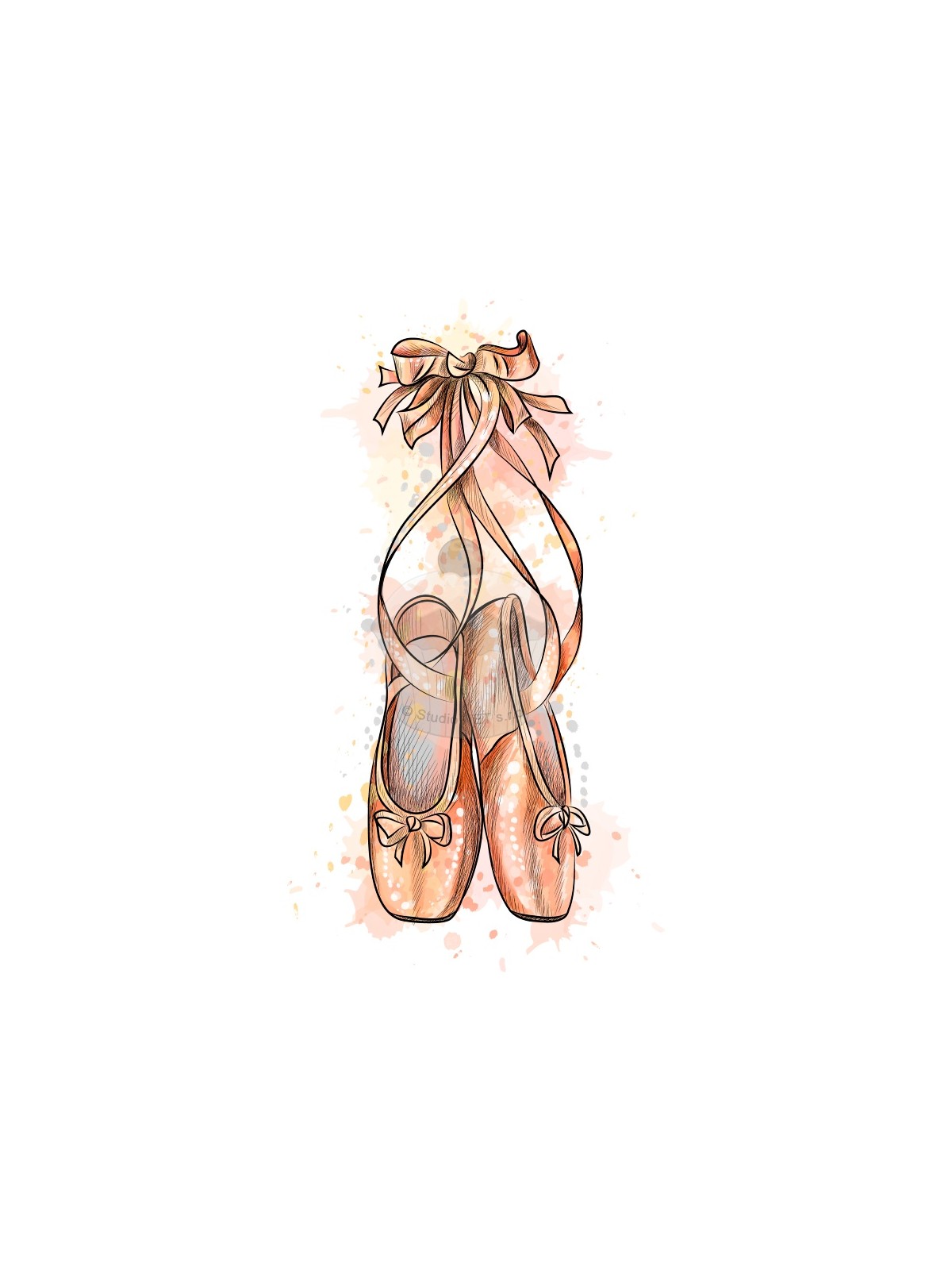 Edible paper "Ballet shoes" A4