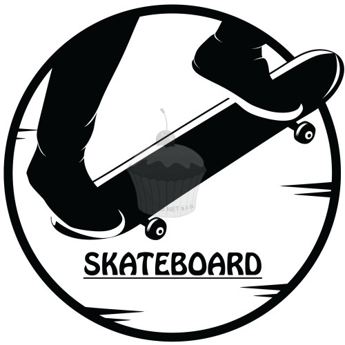 Jedlý papier "Skateboard 1" A4