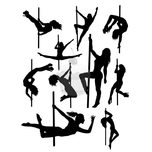 Edible paper "Pole dance 1" A4