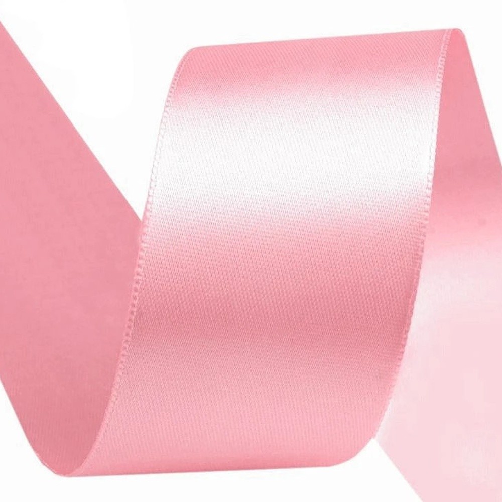 Satin ribbon - light pink - 5m/ 40mm