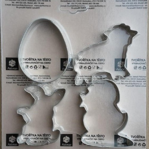 Easter Cookie Cutters Set II