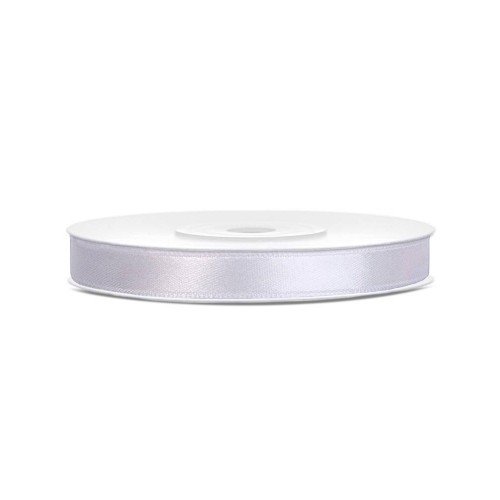 White Cream Satin Ribbon n°537 (S) - Impression Originale