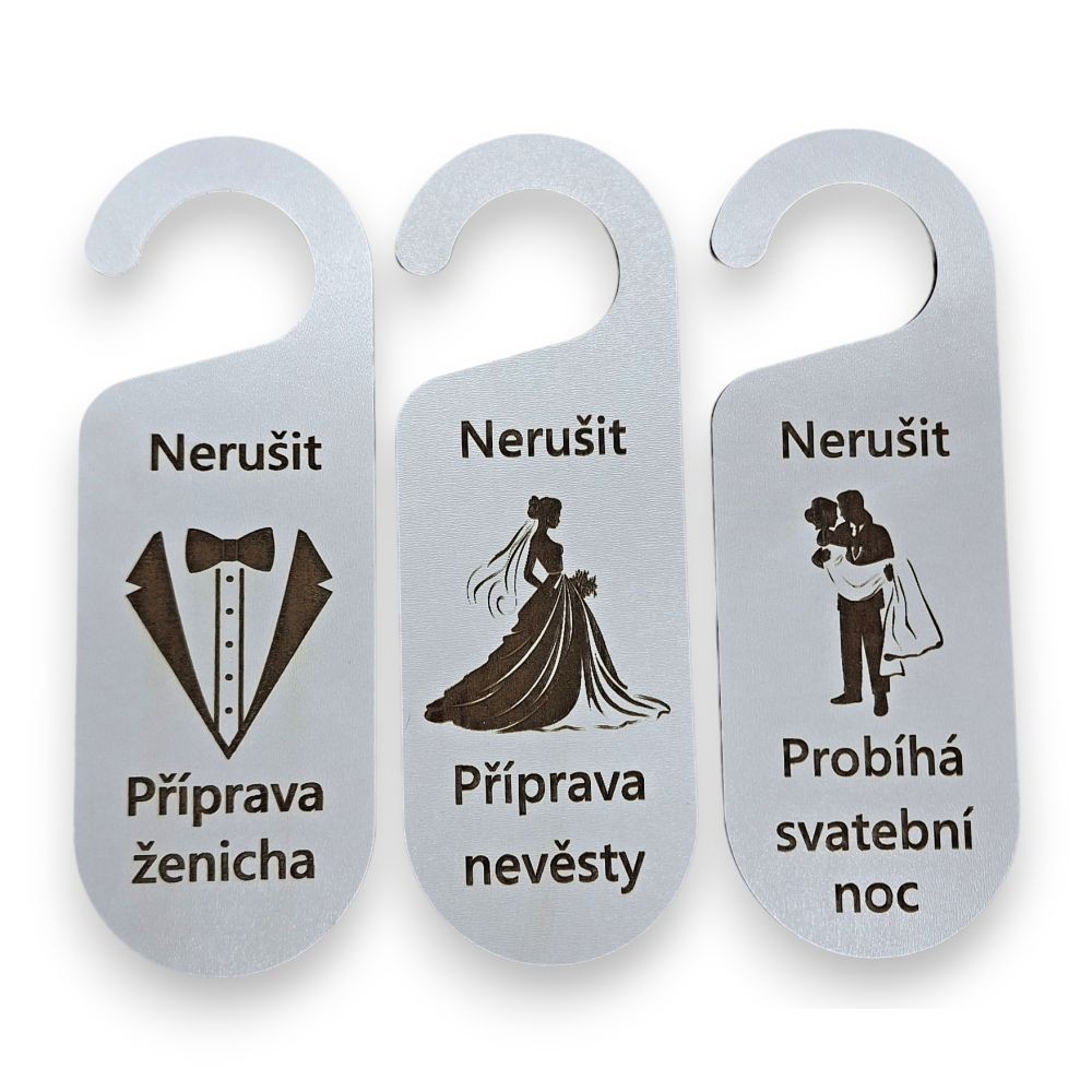 Do not disturb - set of 3 door hangers