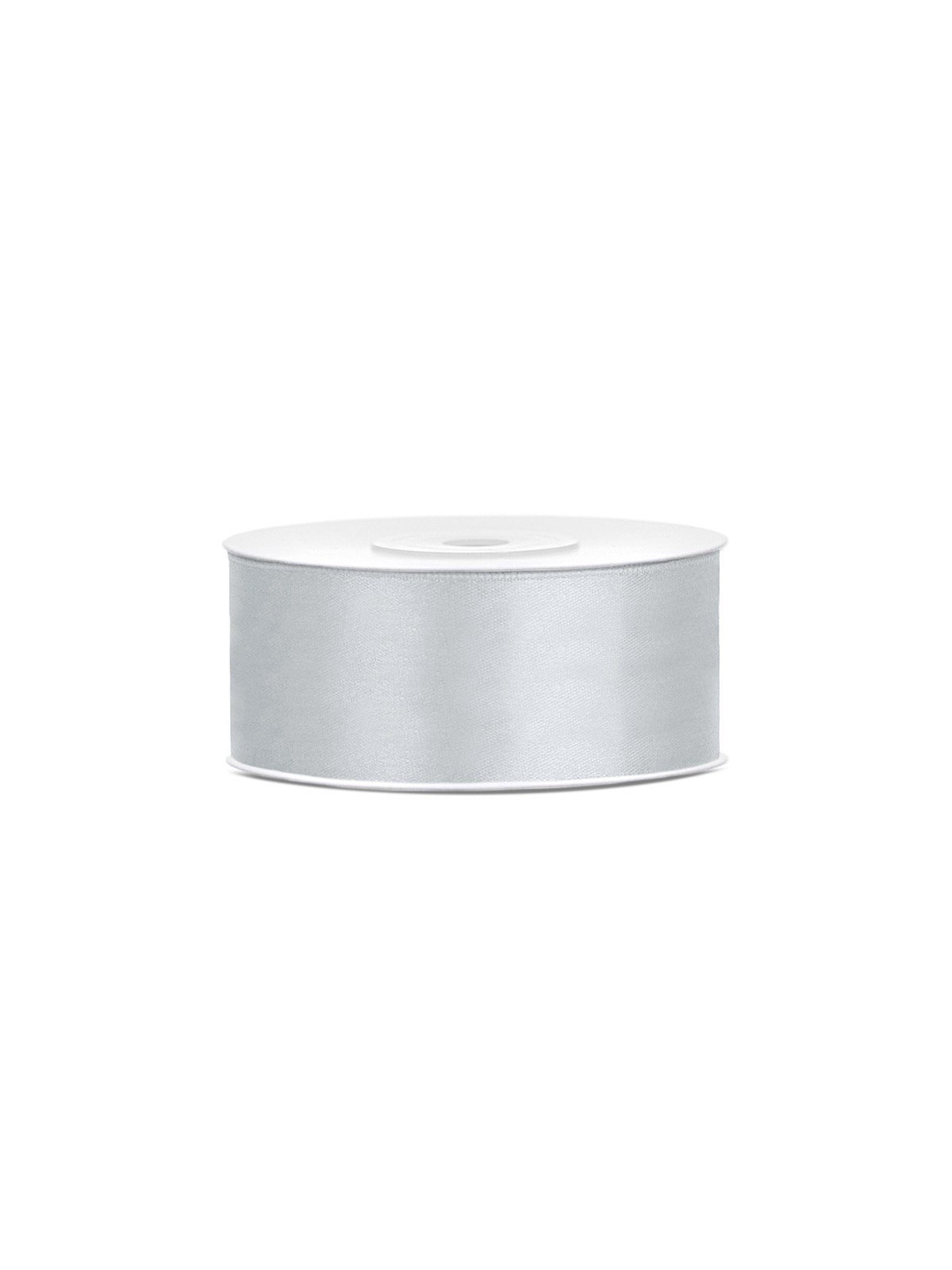 Atlas double-sided ribbon - silver - 25m/25mm