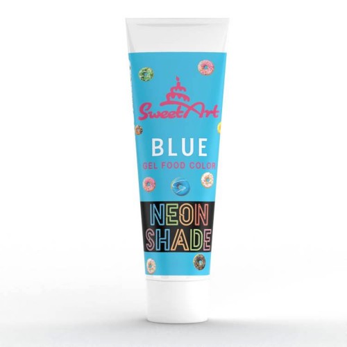 SweetArt - NEON Shade - Neon gel color Blue - 30g