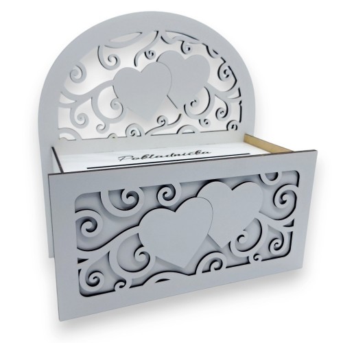 Wedding cash box for newlyweds