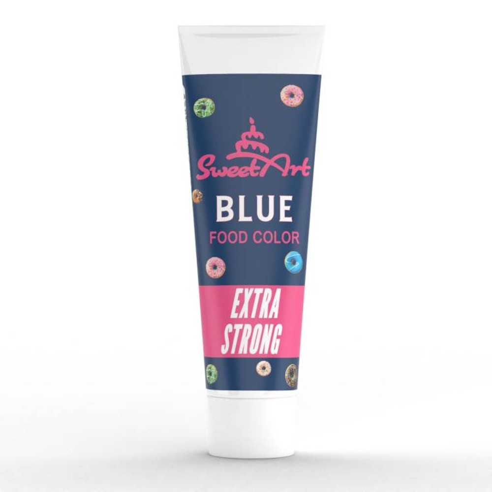 SweetArt - Extra Strong Food gel color Intense Blue - 30g