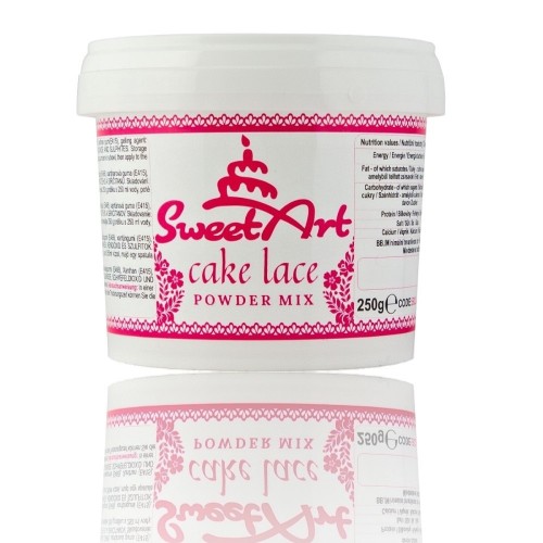 SweetArt cake Lace Powder -  white - 250g