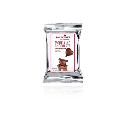 Saracino modeling chocolate dark -  250g