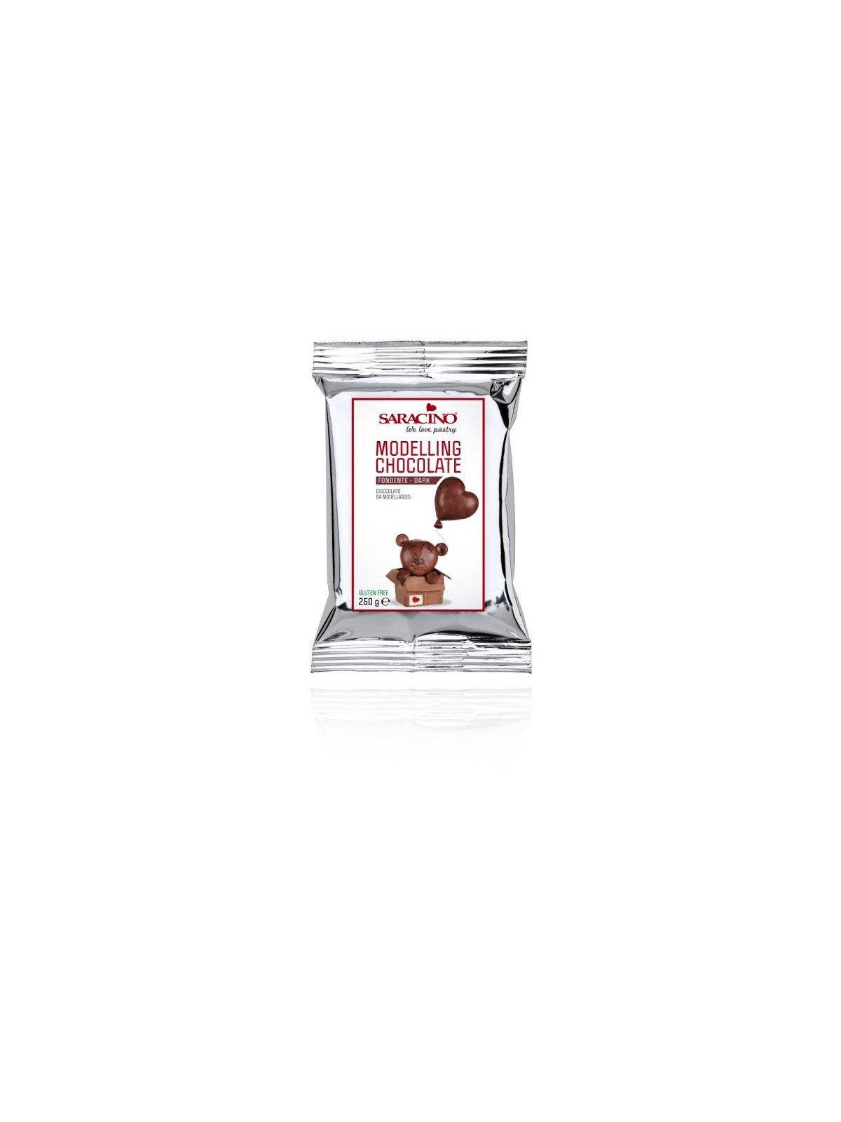 Saracino modeling chocolate dark -  250g