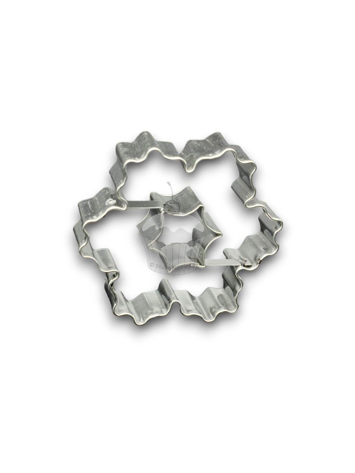 Cookie cutter - Scalloped flower + star