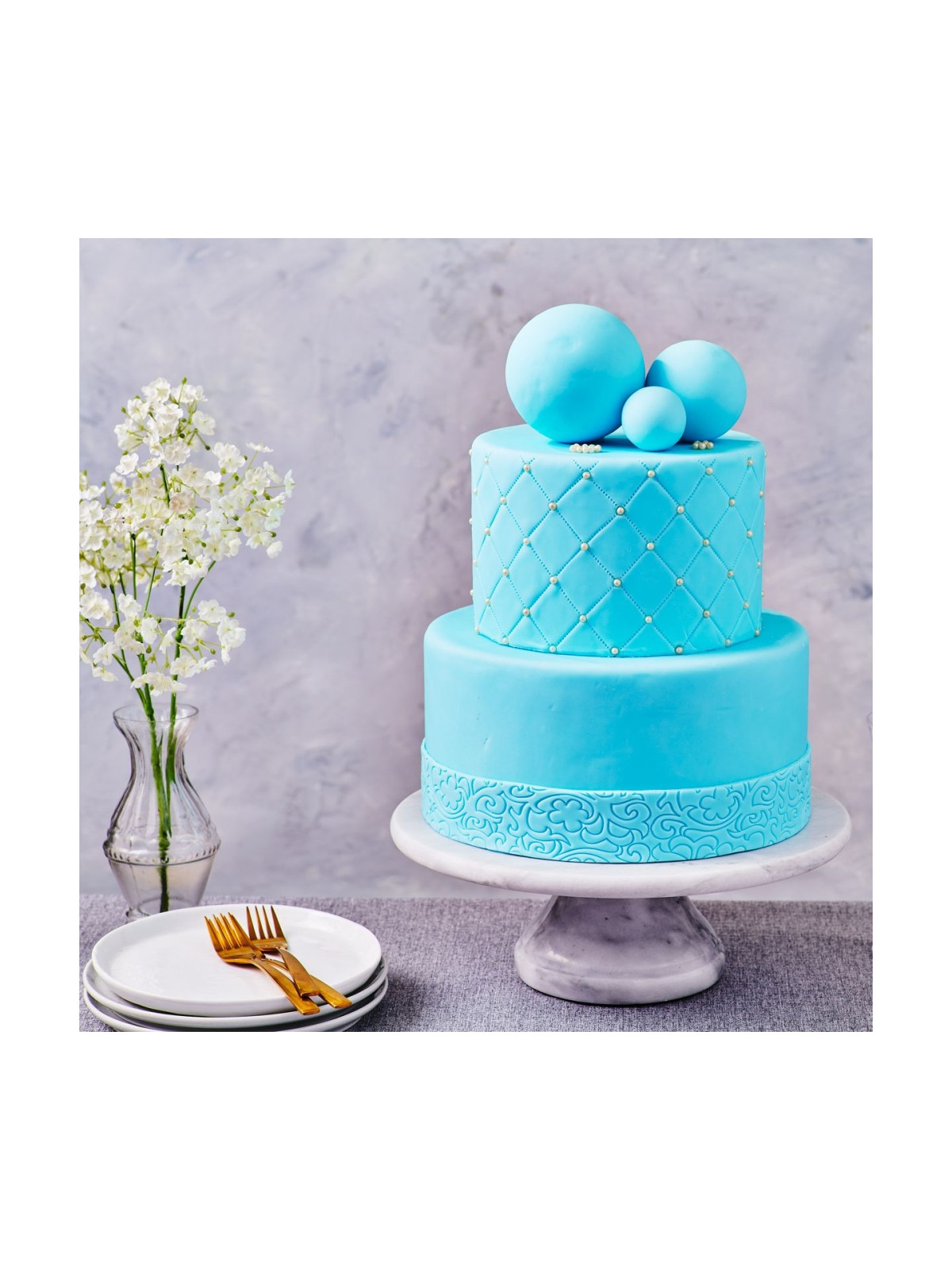 FunCakes covering paste 500g - Ausrollfondant - baby blue