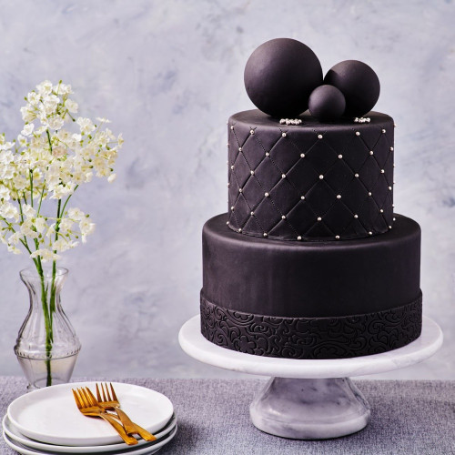 FunCakes 500g - rolled fondant - black