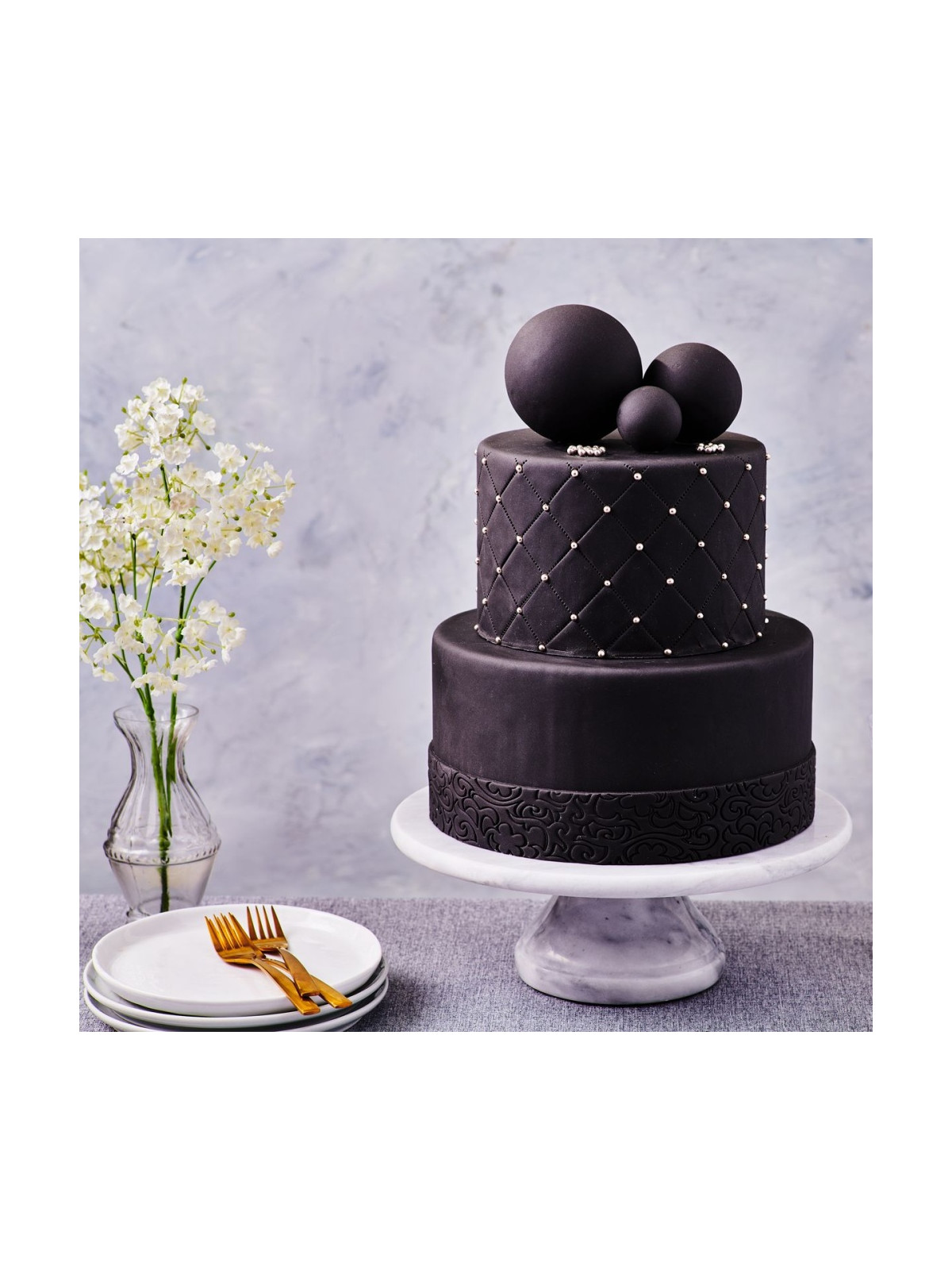 FunCakes covering paste 500g - Ausrollfondant - schwarz