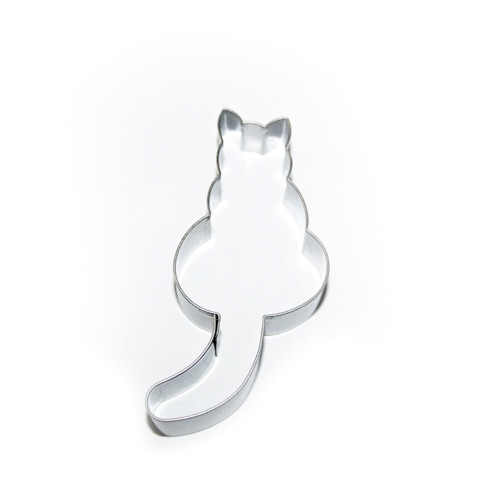 Stainless steel cookie cutter - Cat 85mm