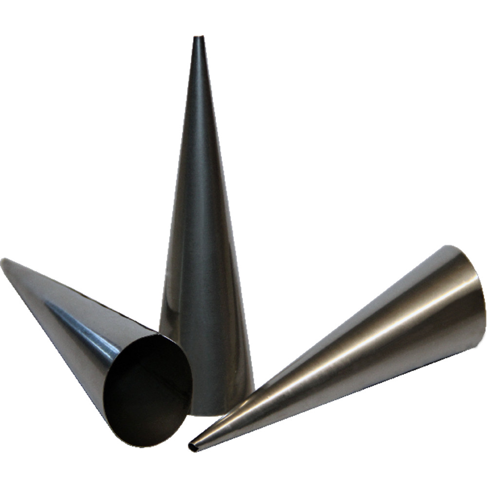 Stainless steel cone form 3pcs