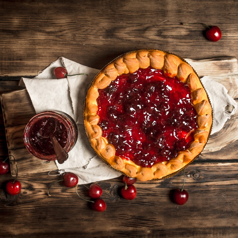 Čerešňový gél - ovocná náplň - 1kg