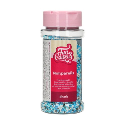 DISCOUNT: FunCakes Sugar Pearls - shark mix - 80g