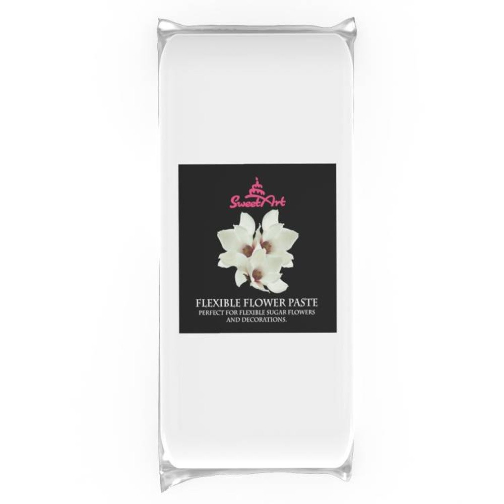SweetArt Flower Paste White - modelovací - bílá - vanilka - 1kg