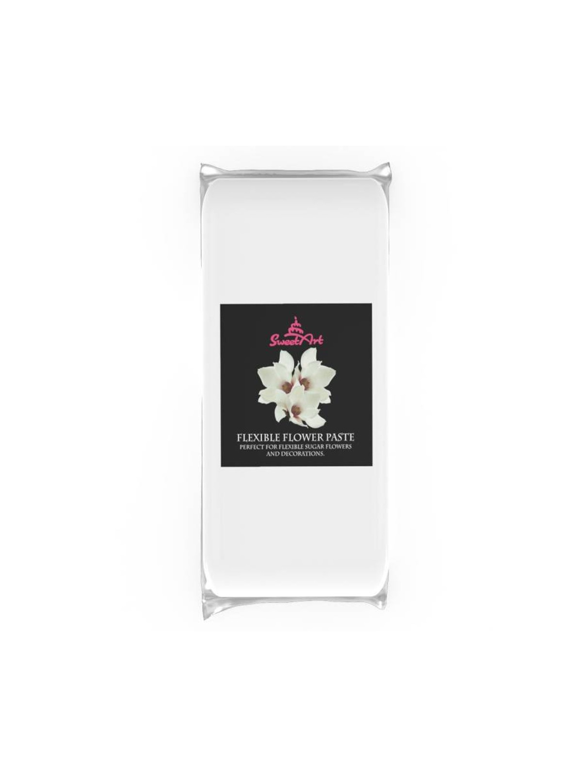 SweetArt Flower Paste White - modelarska masa - biała - waniliowa - 1kg