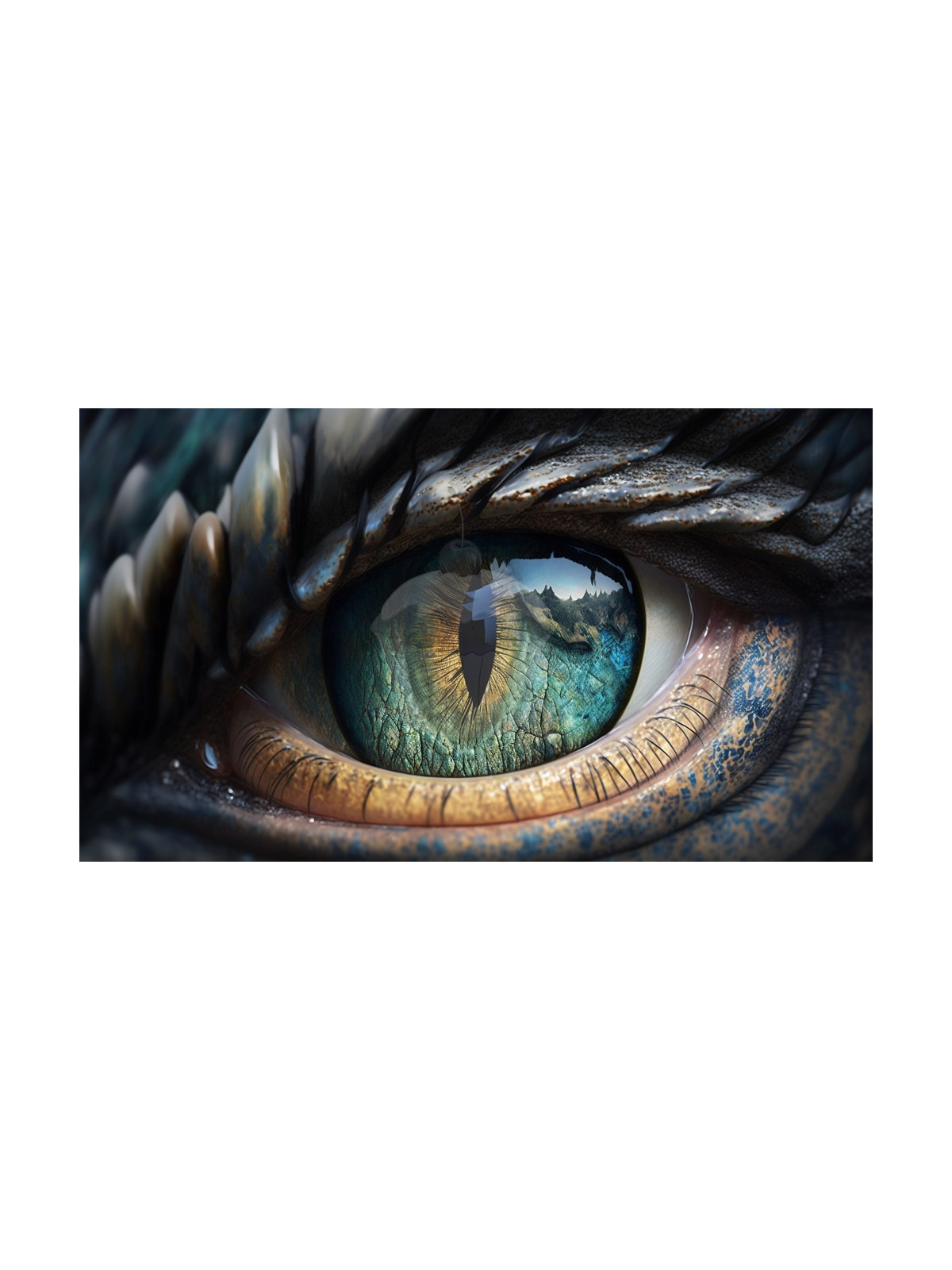 Edible paper "Dinosaur Eye" A4